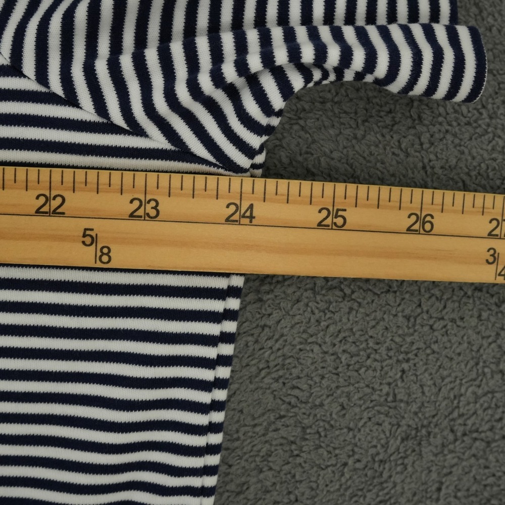Polo Ralph Lauren Polo Shirt Men Large Blue White Striped Classic Fit Cotton - Picture 6 of 8